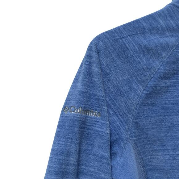Columbia Womens Arctic Air Mock Neck Half Zip Sweater Size M Blue Outdoor NWT - Picture 5 of 8